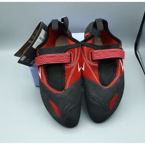 Climb X E-Motion Slipper Rock Climbing Shoes Red Black US 7.5 NEW